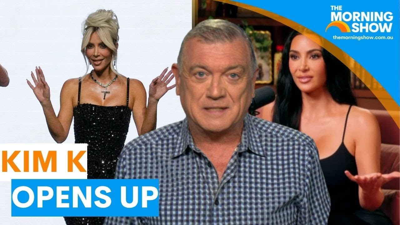 Kim Kardashian shares about co-parenting with famous ex on podcast | Sunrise