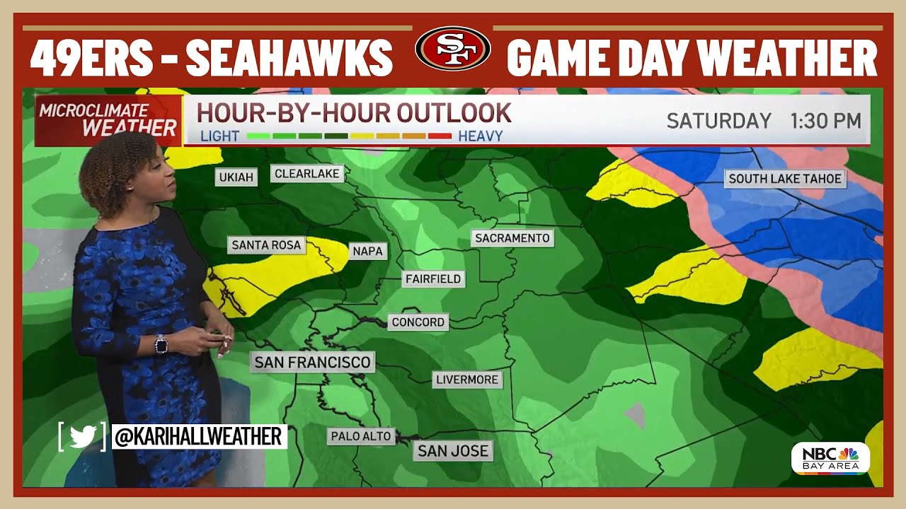 49ers-Seahawks Game Day Weather
