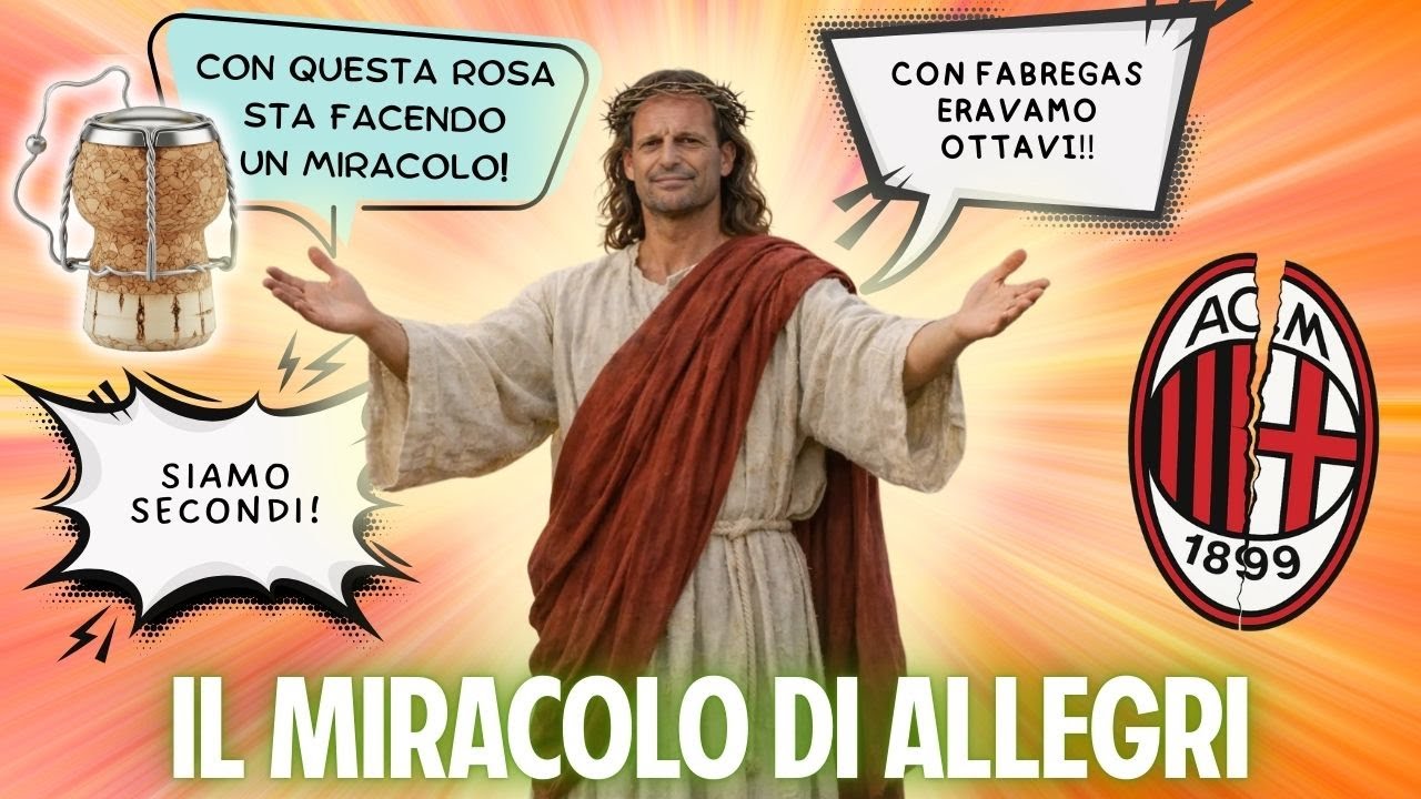 IL MIRACOLO DI ALLEGRI 👼