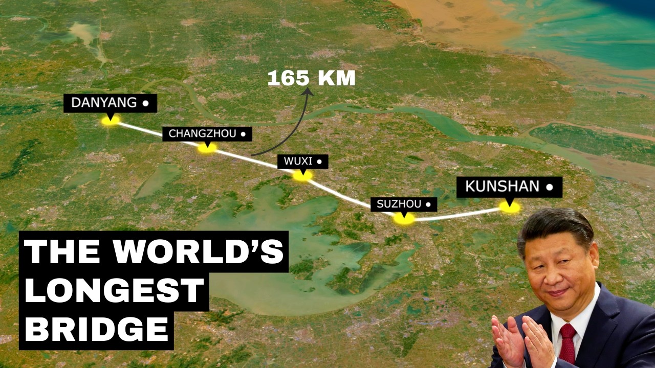 How China Built the World&rsquo;s Longest Bridge Across Five Cities In Just 3 Years