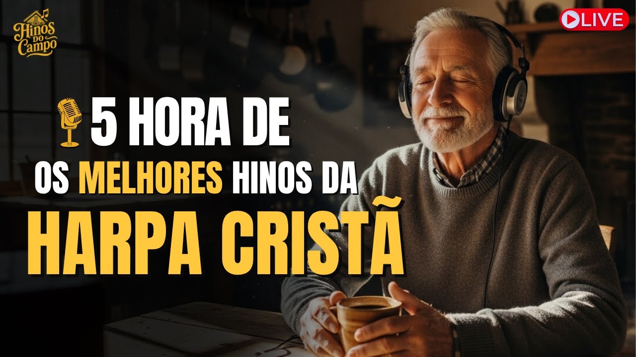 ✨ Os Melhores Hinos da Harpa Cristã | Hinos do Campo ✨