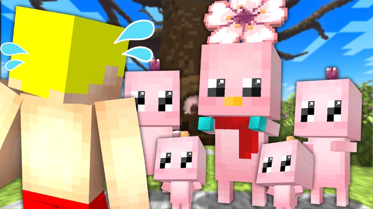 枯れ木に花を咲かせましょう！【マイクラ】