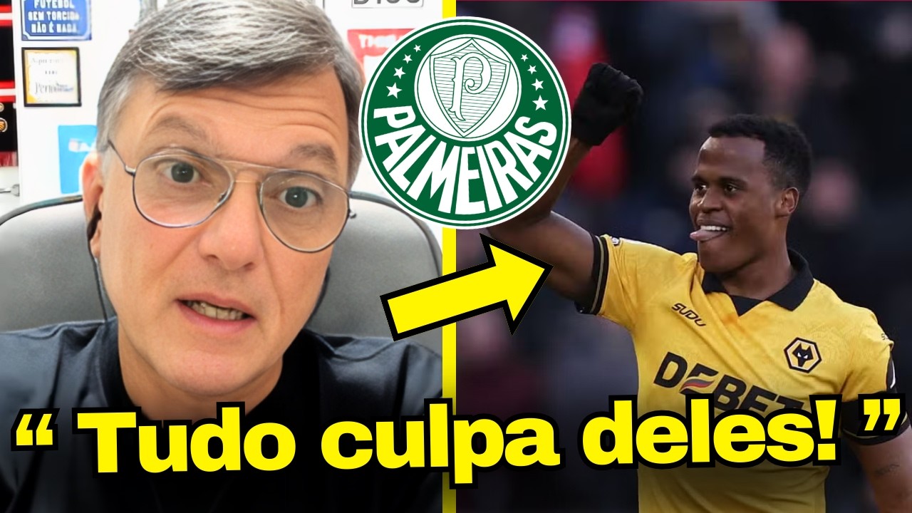 🚨PALMEIRAS SE DEU BEM! MAURO CESAR PIST0LA EXPLICA O MOTIVO DO WOLVES EXPULSAR ARIAS E VENDER!