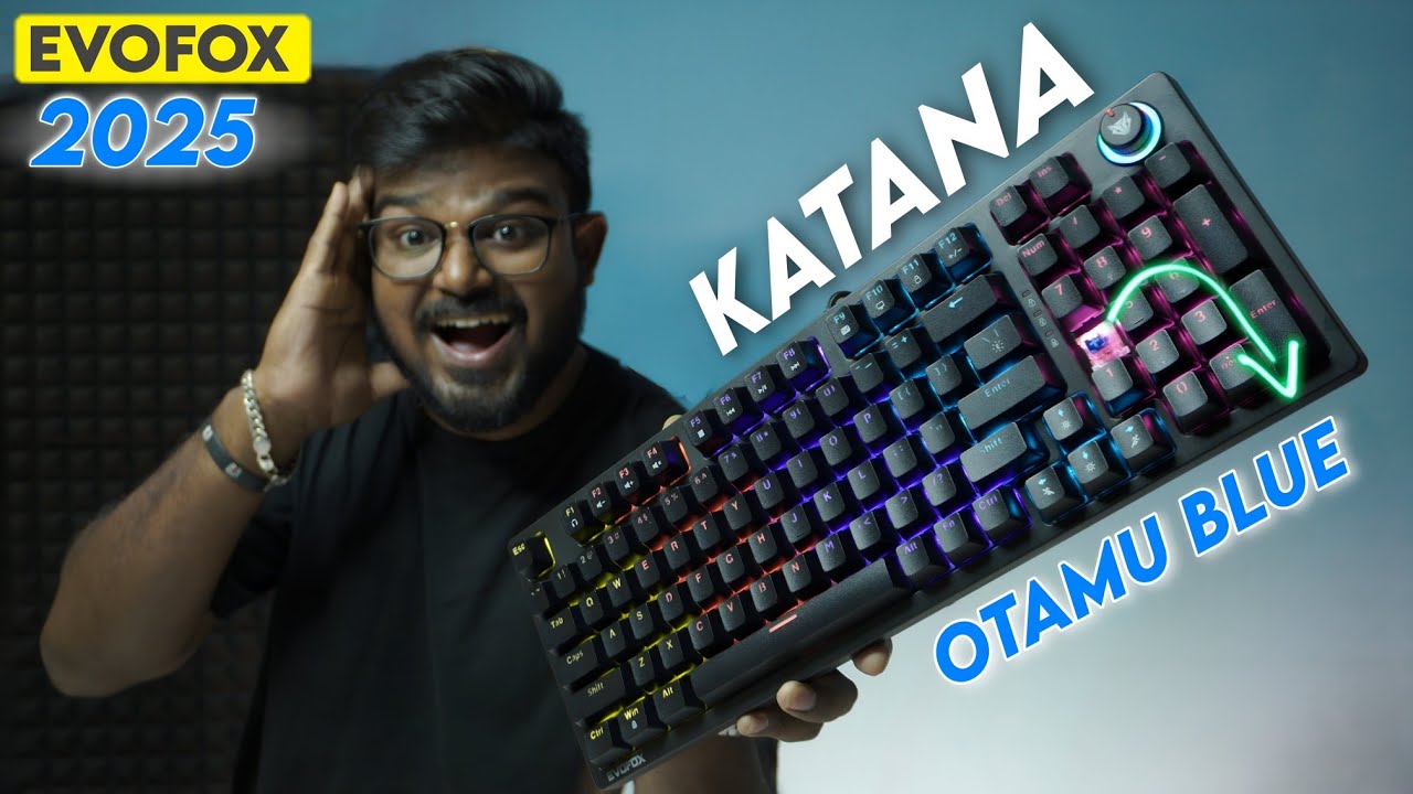 Evofox Katana X Mechanical Gaming Keyboard Unboxing | best mechanical keyboard under 2000 in 2025