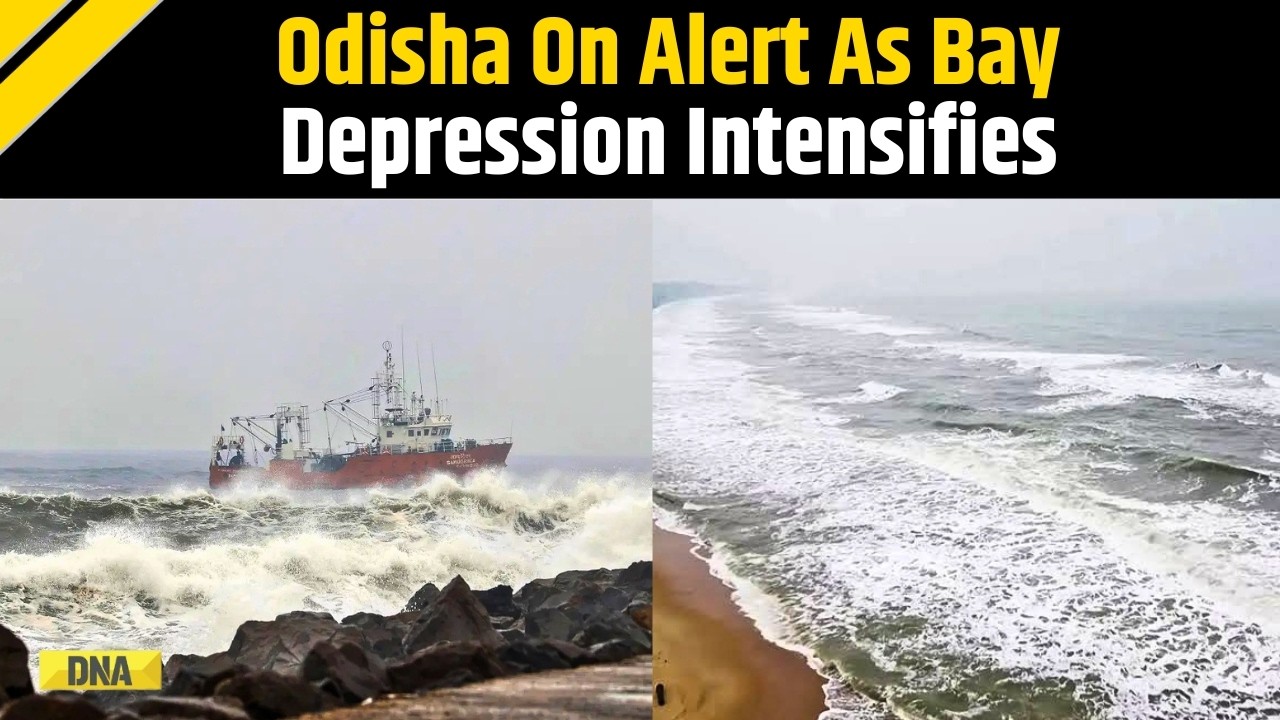 Odisha News: Low Pressure In Bay Of Bengal Becomes Depression; Odisha On High Alert