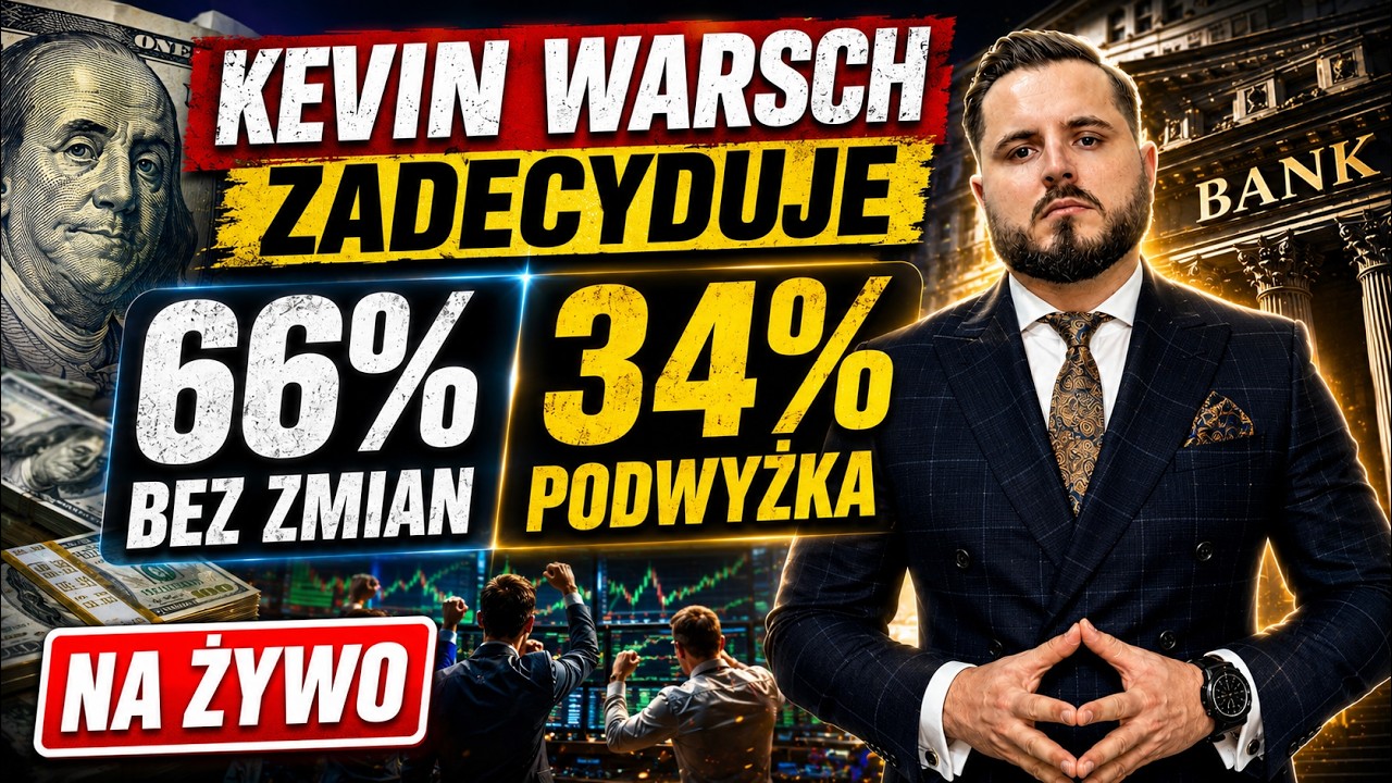Niepewna decyzja FED! Już dawno tak nie było! Co powie Kevin Warsch?