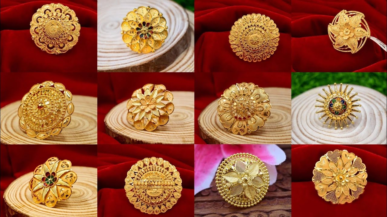 Gold umbrella ring designs/Umbrella finger ring design/Gold umbrella ring@Sanchitassimplelife