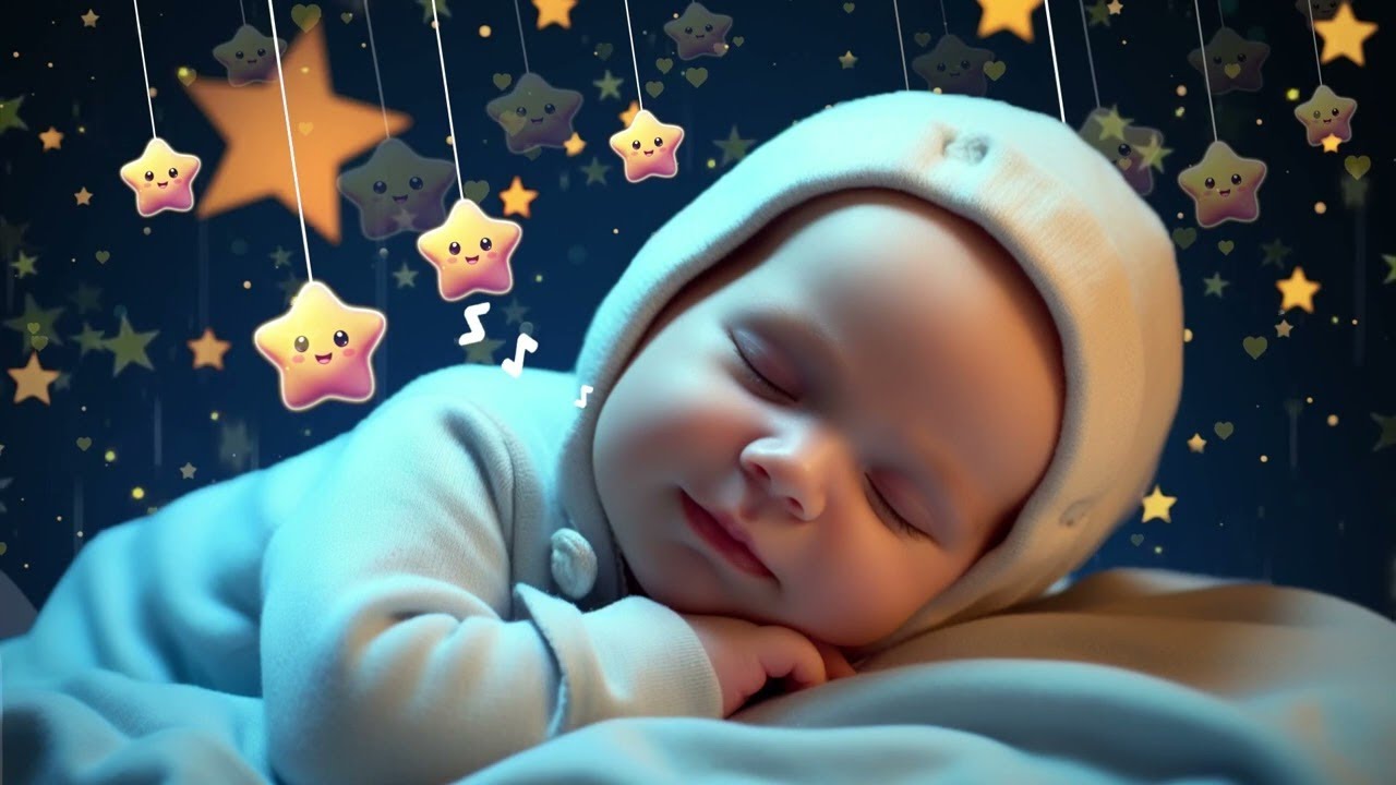 Mozart & Brahms Lullabies 🎶 Overcome Insomnia & Sleep Instantly | Baby Sleep Music