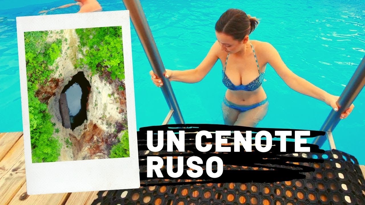 Así es un CENOTE RUSO ★ Ale Ivanova en Rusia