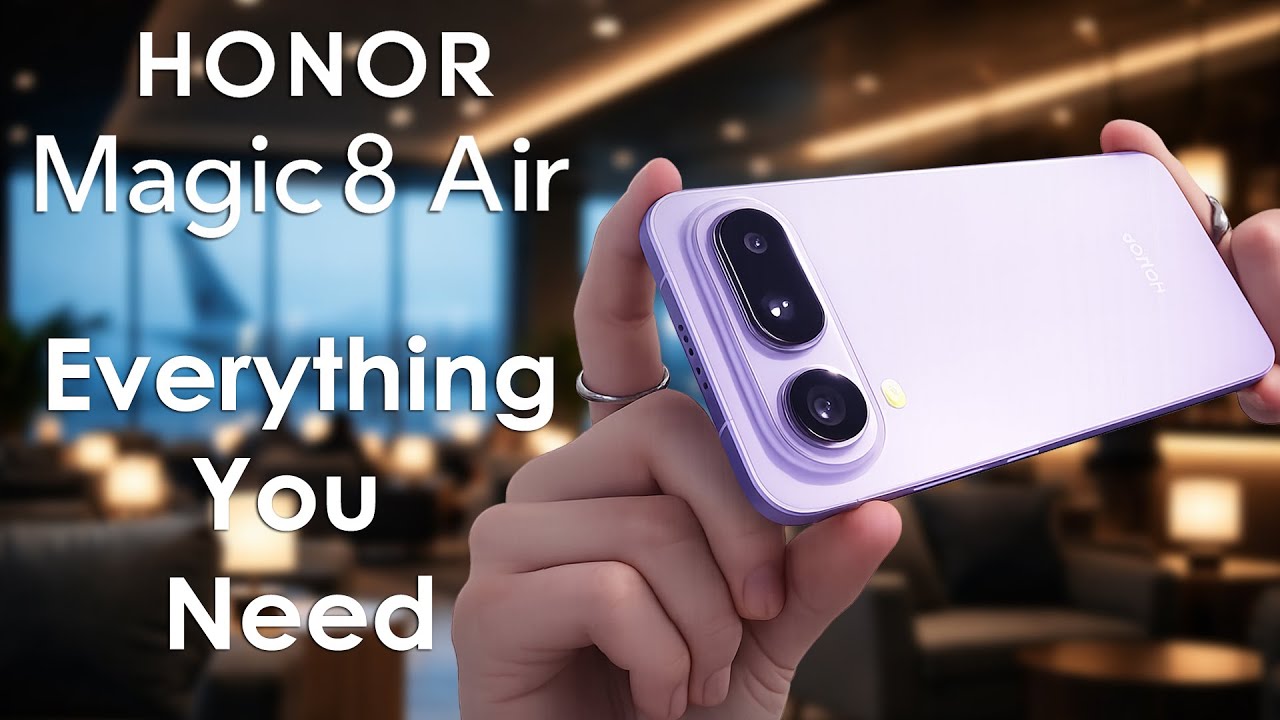Honor Magic 8 Pro Air Full Camera Specs Leaked, Flagship Cameras in a Compact Body!