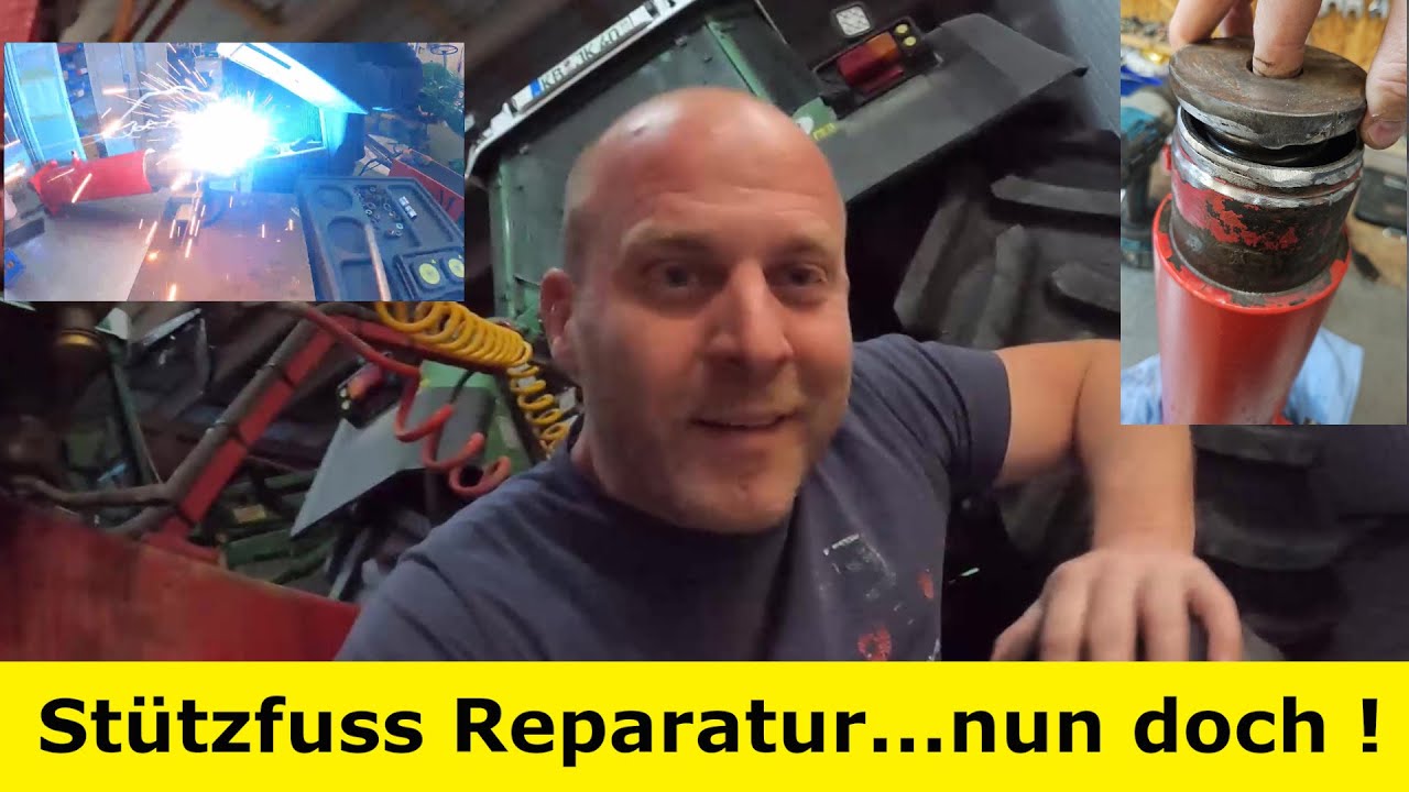 St&uuml;tzfuss am Peecon Muldenkipper reparieren | Das letzte Fehlteil am Xylon...? | TreckerVLOG #156