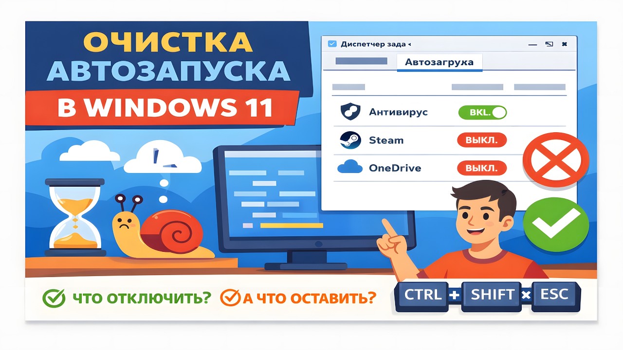 Как управлять автозапуском в Windows 11: Пошаговое руководство