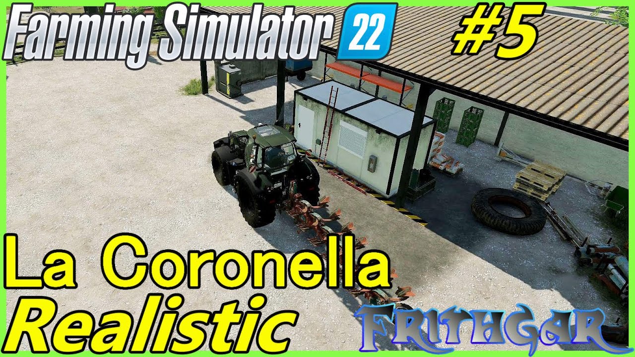 Let's Play FS22, La Coronella Realistic #5: Working Workshop!