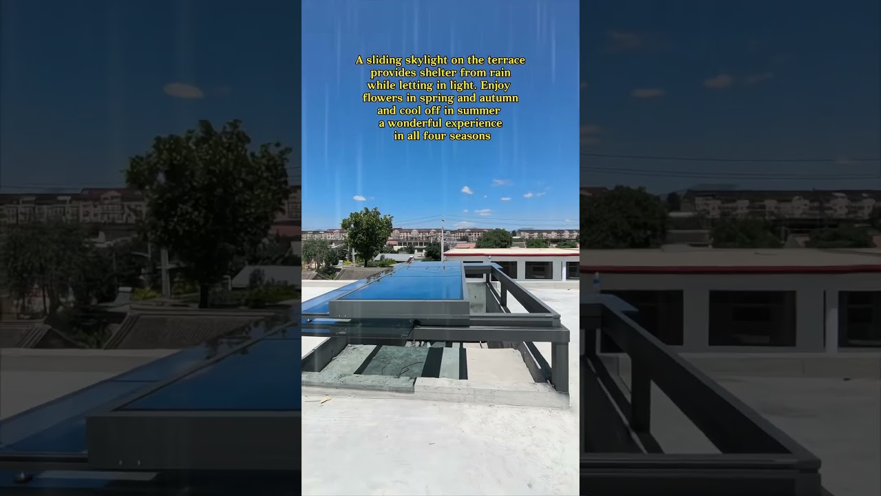 Smart Skylights in Action #life #aluminium #skylight #design #modern