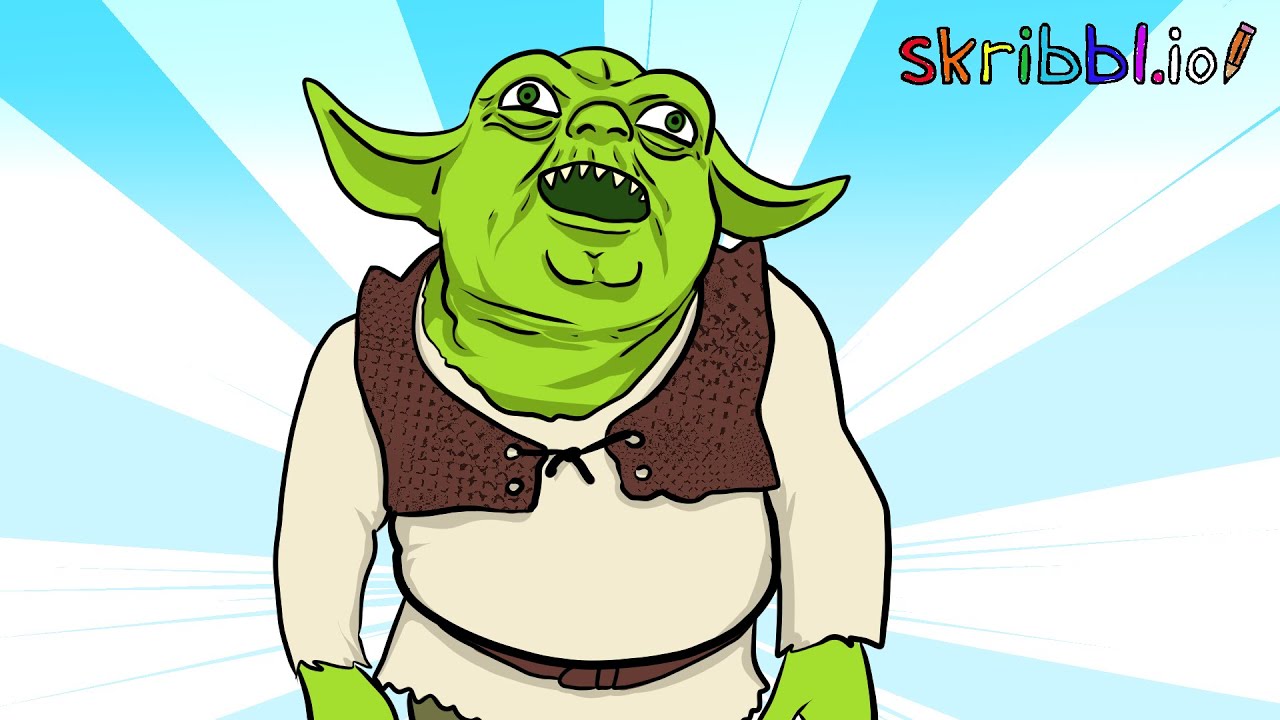 CZY TO YODA? CZY TO SHREK? NIE, TO... | SKRIBBL.IO