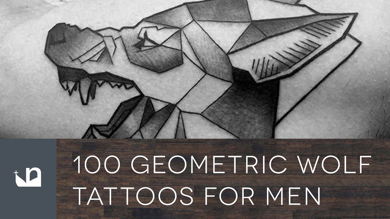 100 Geometric Wolf Tattoos For Men