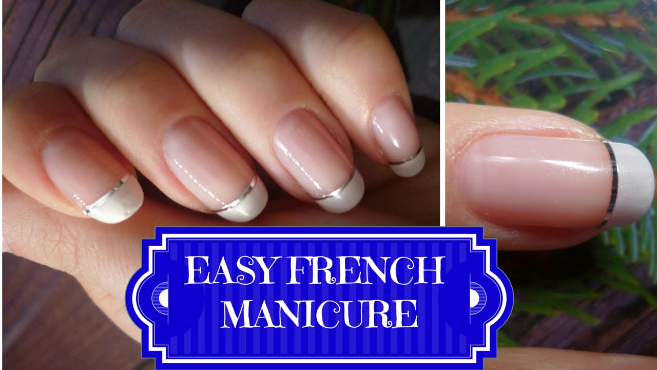 Easy French Manicure | Nailart