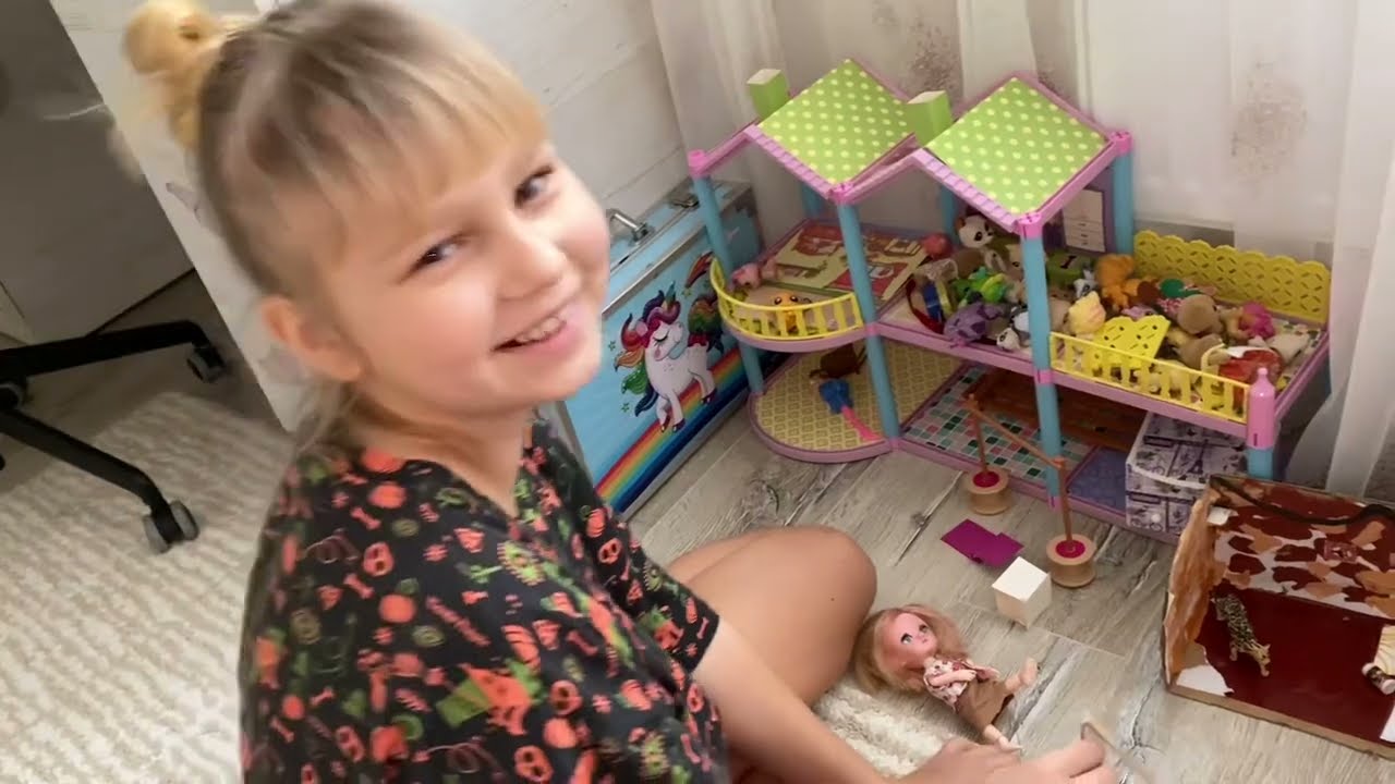 Алиса сделала ООАК шарнирной куклы