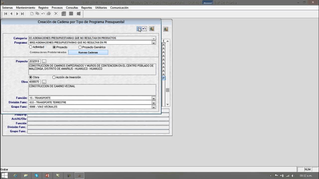 1_Modulo Proceso Presupuestal - SIAF