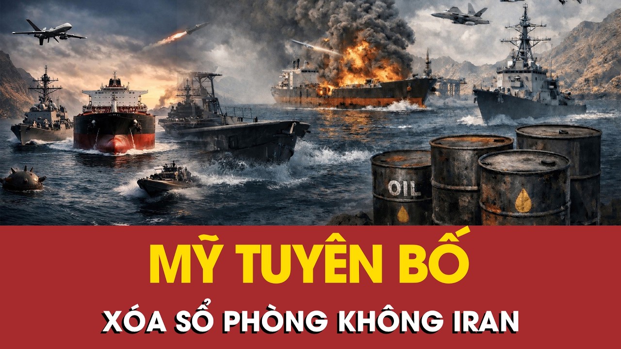Ông Trump tuyên bố xóa sổ phòng không Iran, chiến tranh vẫn chưa có hồi kết? | PLO