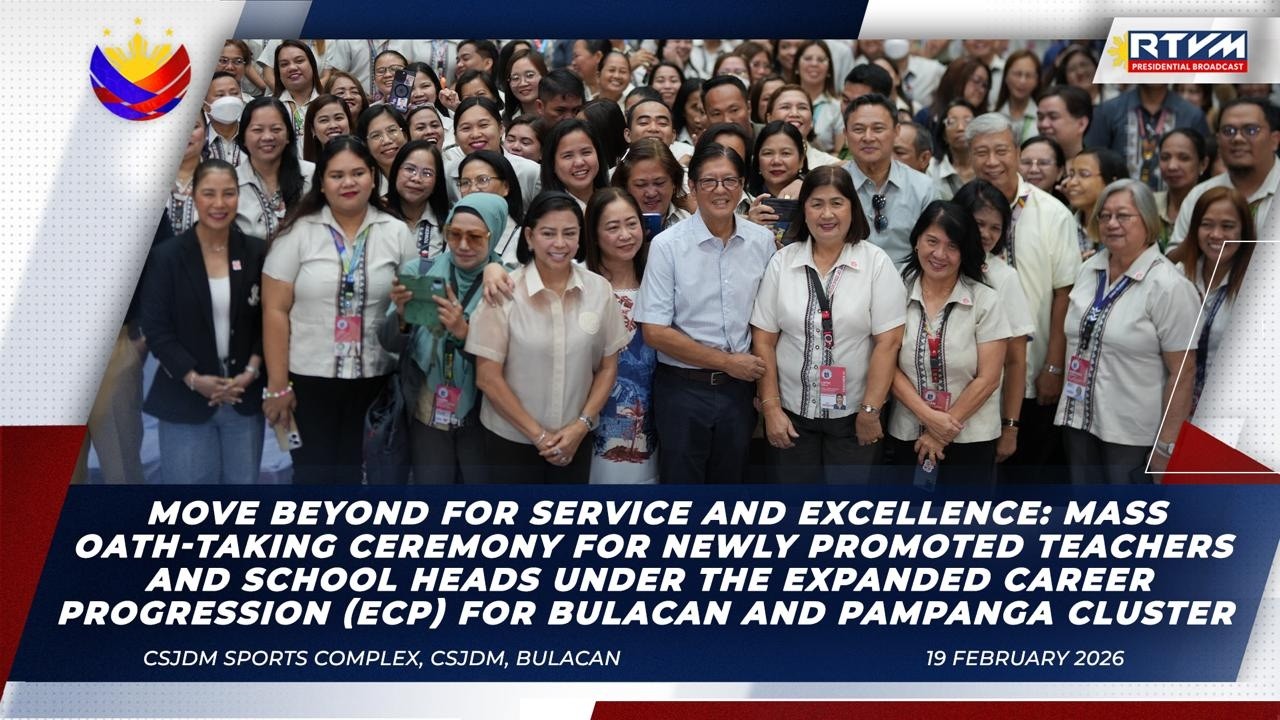 Mass Oath-taking: Newly Promoted Teachers & School Heads for Bulacan & Pampanga Clusters
