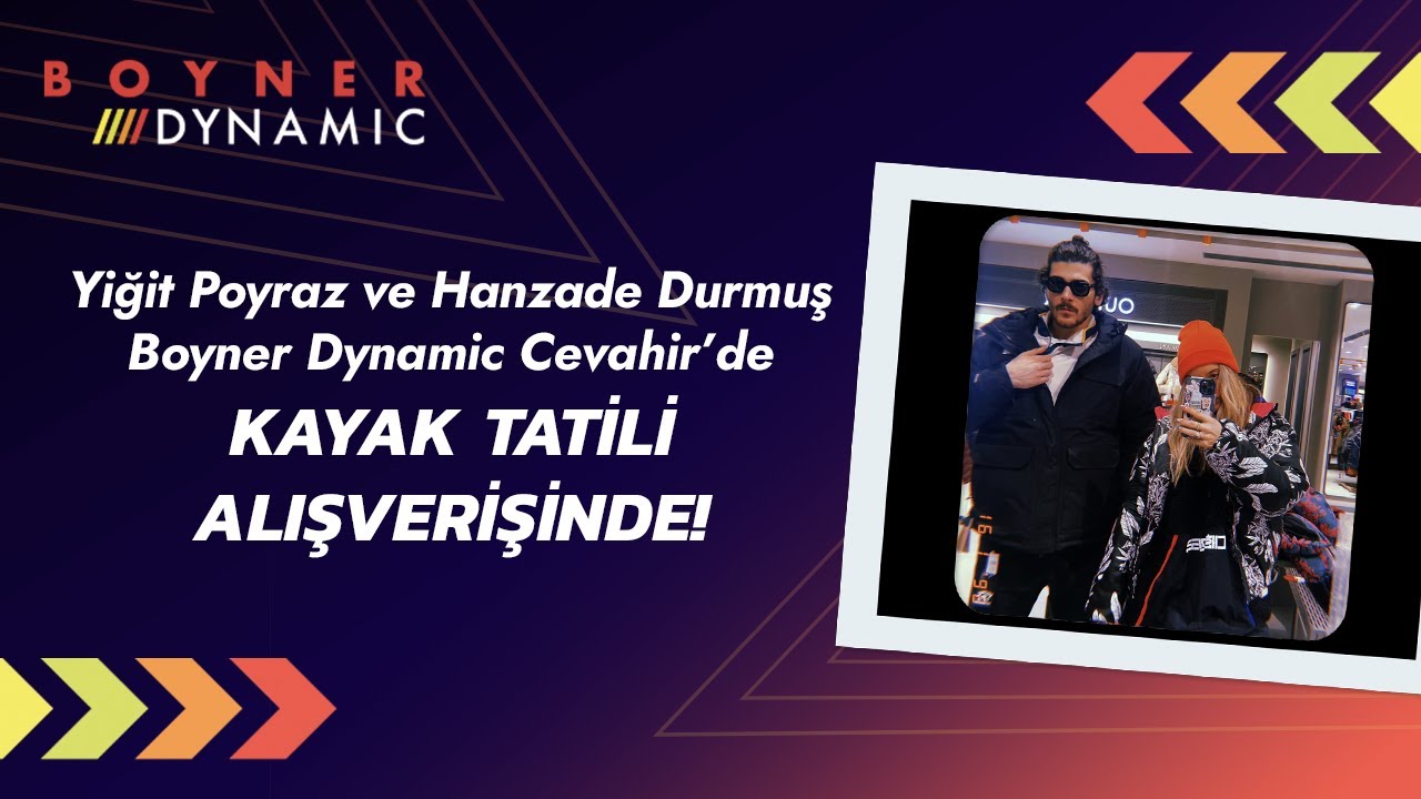 Hanzade ve Yiğit Poyraz'ın Kayak Tatili Alışverişi ⛷❄️