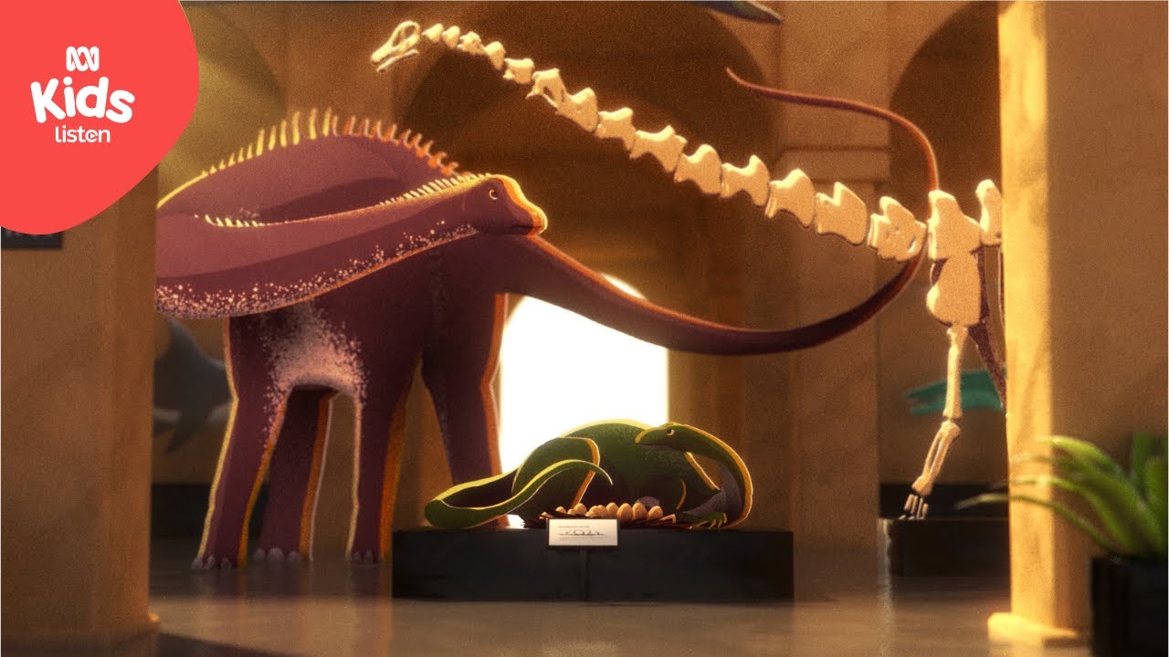 Massospondylus vs Diplodocus | Dino Dome | ABC Kids listen