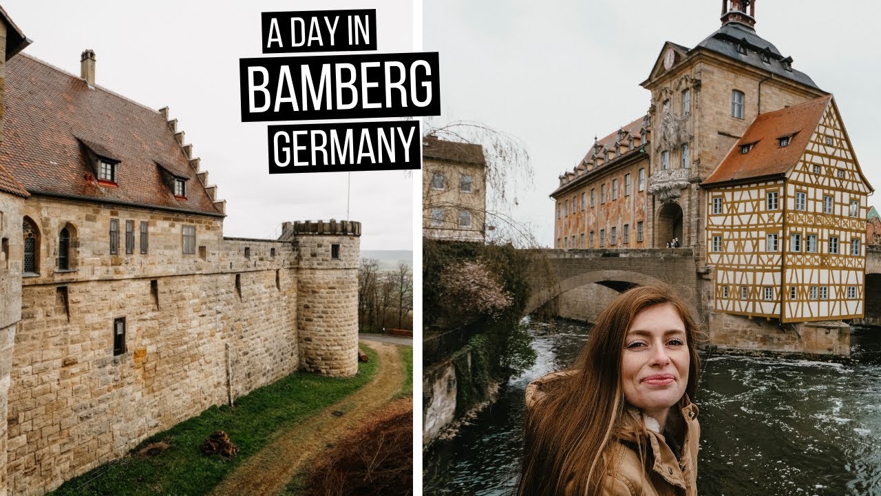 A Day in Bamberg, Germany 🇩🇪 | Altenburg Castle, famous Old Town Hall, farmer's market + more! 🏰