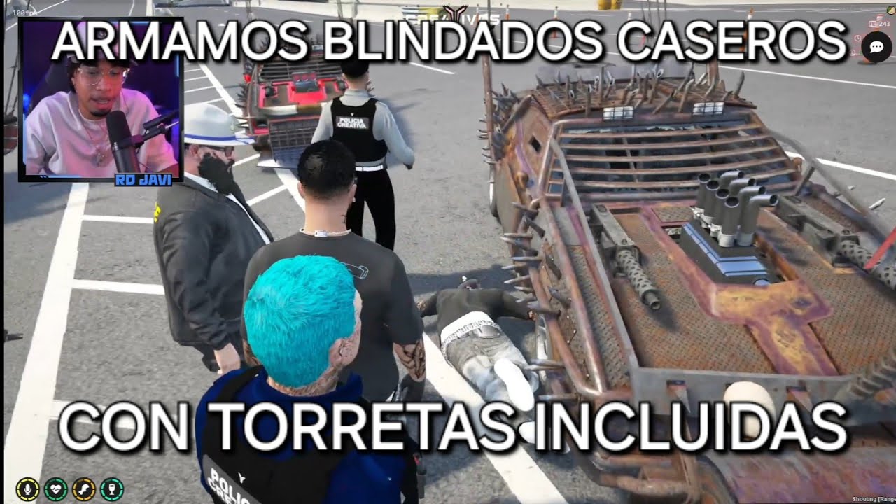 ARMAMOS BLINDADOS CON TORRETAS PARA USARLOS CONTRA LOS ANUNAKIS