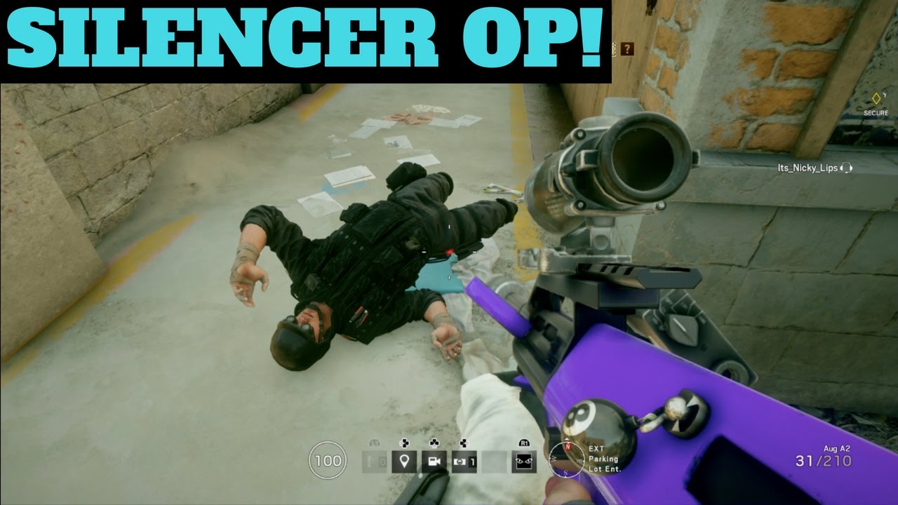 Sneaky Silencer - Rainbow Six Siege (Dream Team #53)