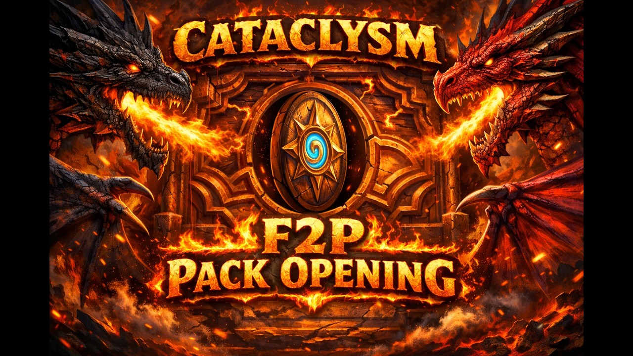 F2P Hearthstone 🐉 Cataclsym Pack Opening