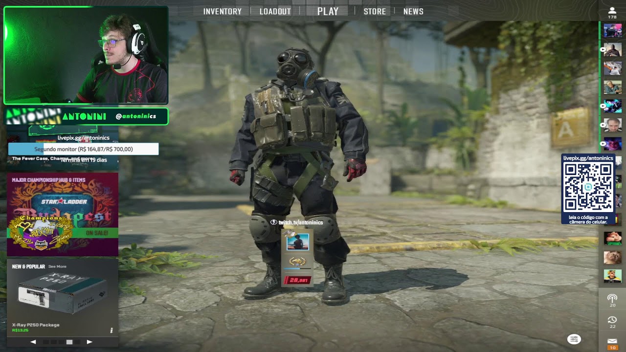 (120FPS) GCZINHA SOLO EM BUSCA DO 21 | !livepix !youtube