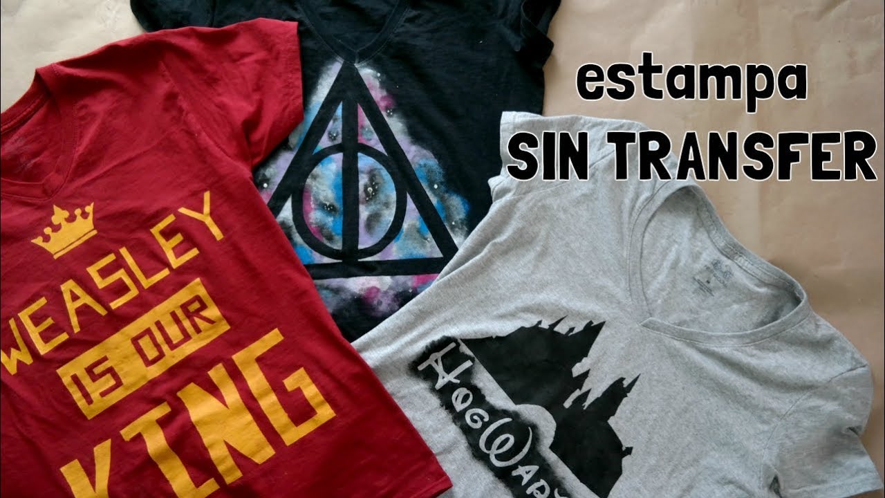 DIY Playeras Fandom SIN TRANSFER ❤ Para Regalar | Ame Mayén