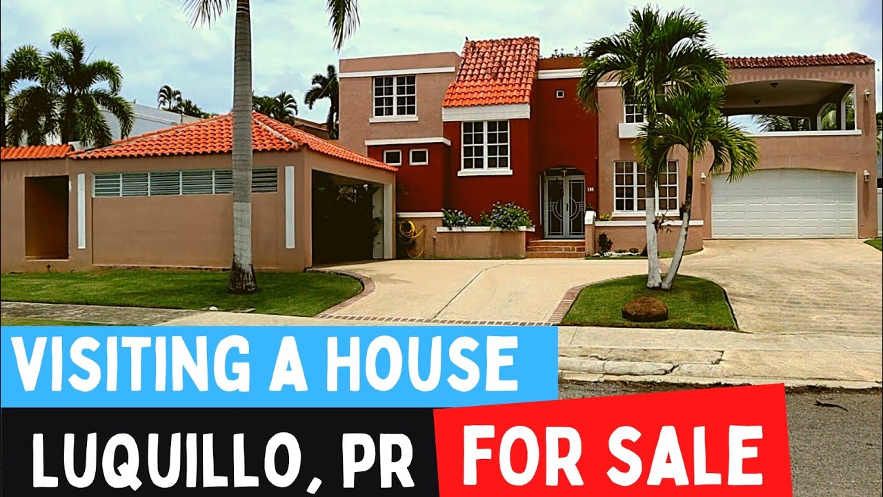 Visité casa a la venta en Luquillo PR con doble control de acceso