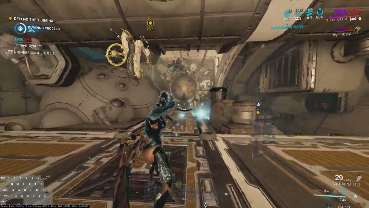 Warframe | Desdemona Speedrun 1:39.533