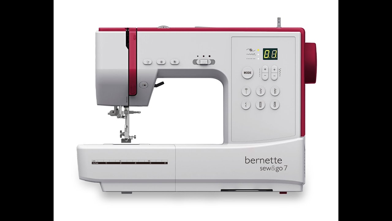 bernette sew&go 7 Dikiş Makinesi Eğitimi