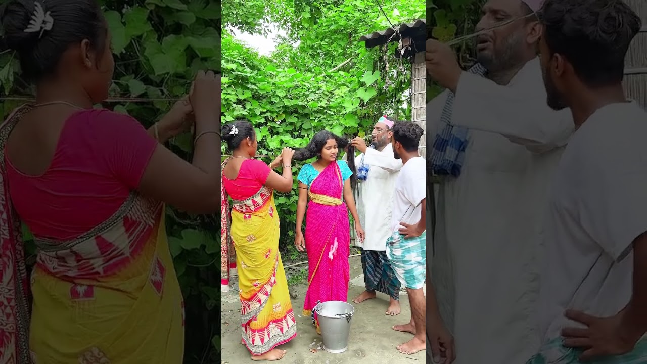 চুল কিভাবে বাধে দেখেন