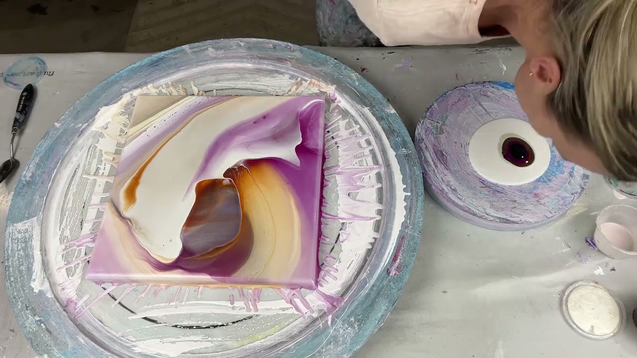 325. Sheleeart  Fluid Artist -  Transfer Swipe