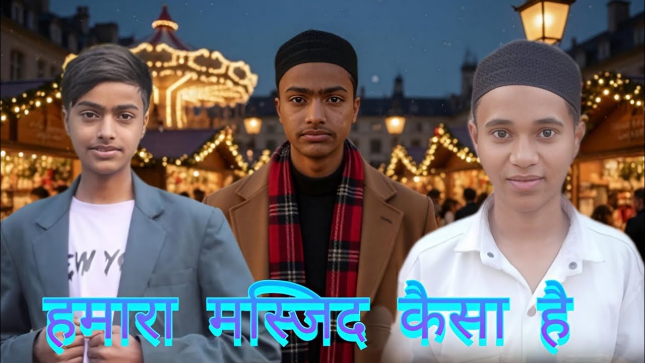 हमारा मस्जिद कैसा है व्लॉग वीडियो 