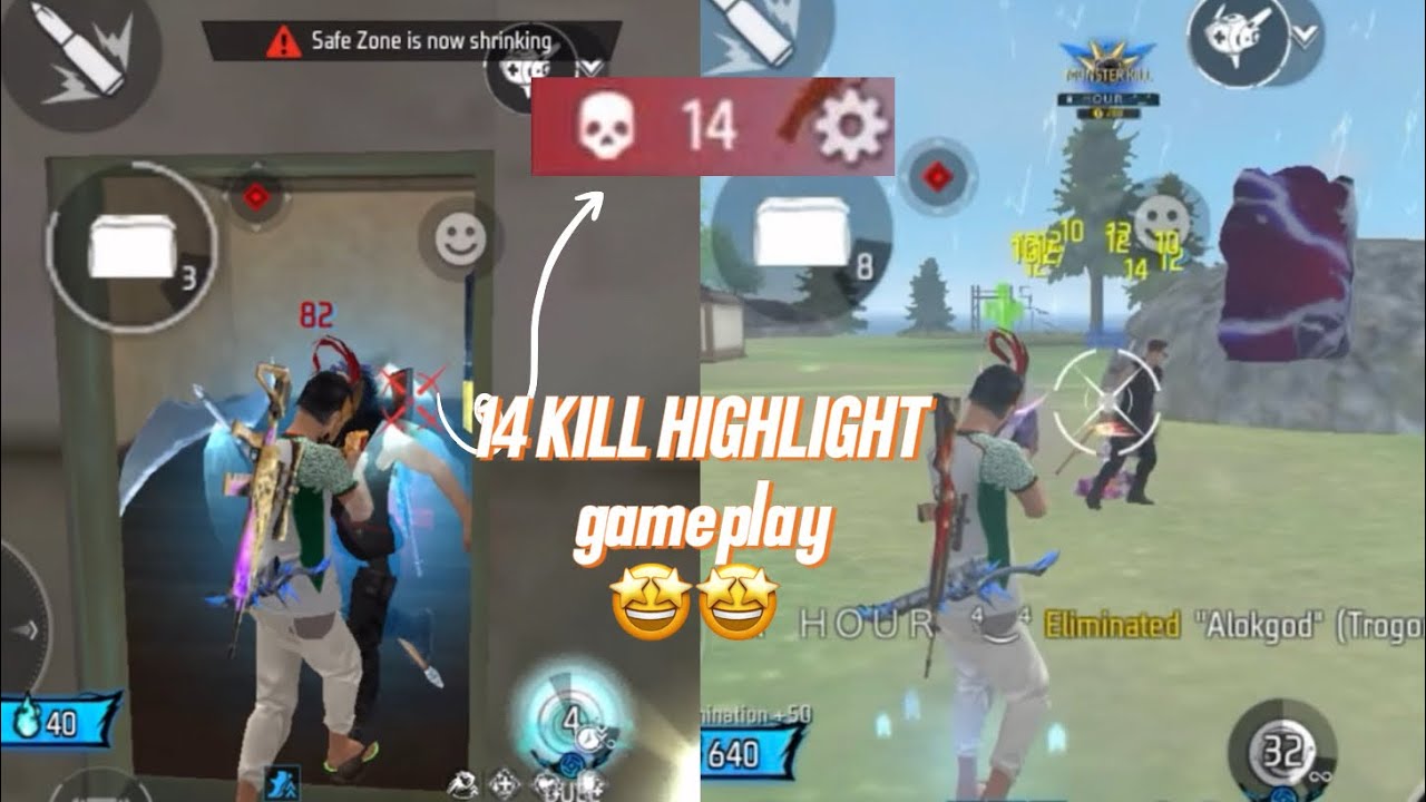 14 kill br ranked highlight gameolay