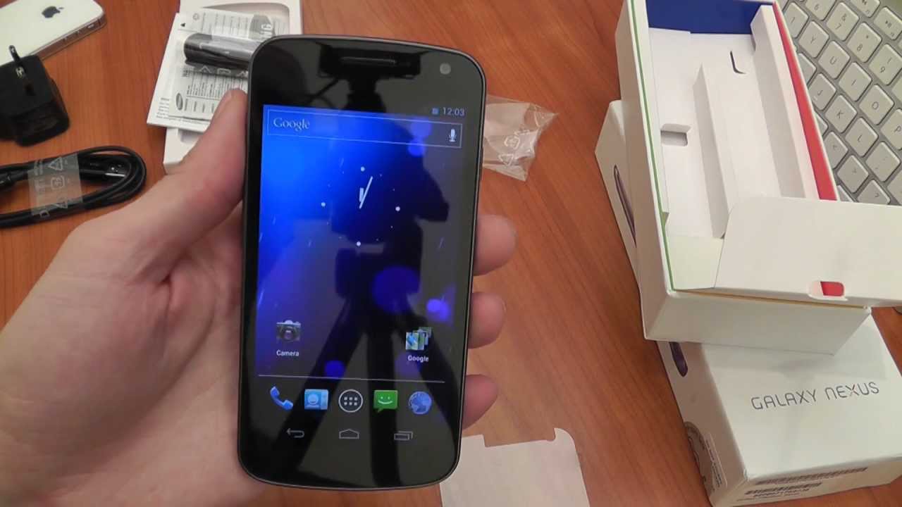 Samsung Galaxy Nexus Unboxing (Android 4)