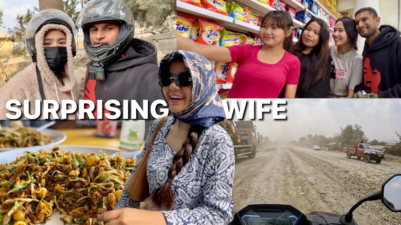 Surprising My Wife... Vishal Mega Mart Imphal da hangkhre (again) 😆
