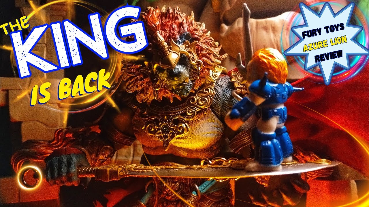 New King of Your Toy Kingdom! FURY TOYS Demon Kings Azure Lion