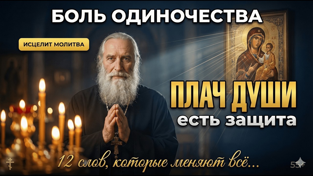 Одиночество после 55 - испытание или дар? 7 Грехов и Молитва Спасения.