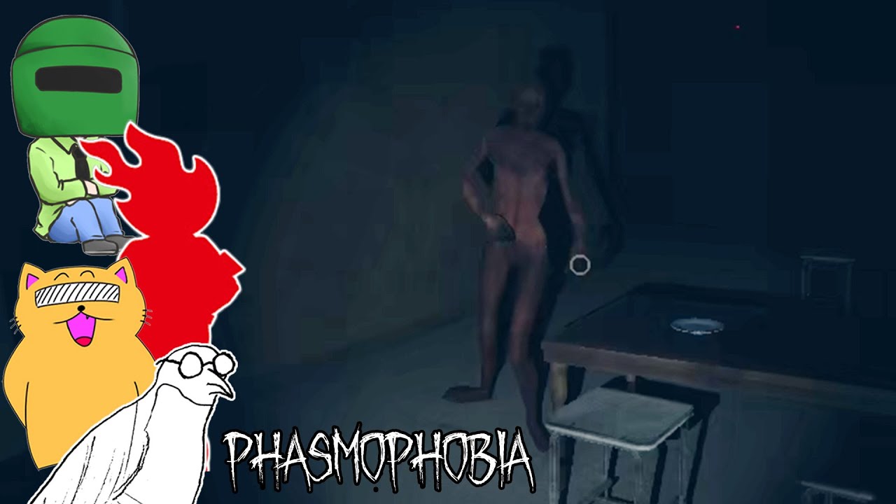 [協力ホラー]精神病院のステージが広すぎて怖すぎる【Phasmophobia】