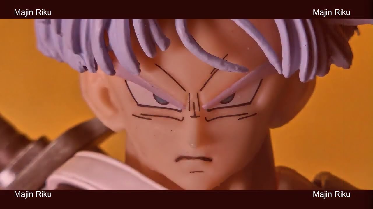 Trunks Black vs Baby Vegeta Stop Motion DBS vs DBGT