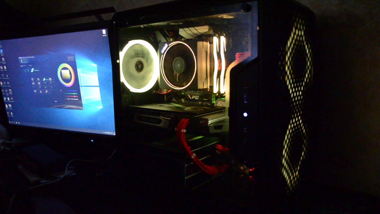 PC case COOLER MASTER MasterBox Q300L with rgb led