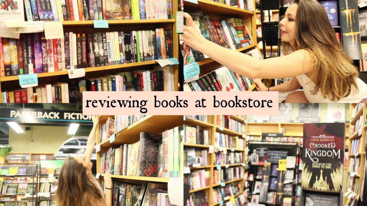 REVIEWING BOOKS AT THE BOOKSTORE ❀ Come Follow Me Around!