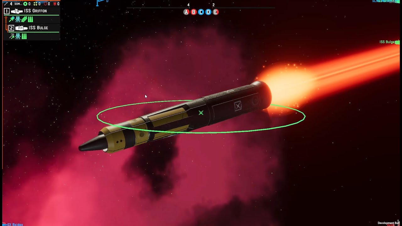 Nebulous Fleet Command | ANS vs OSP | Hybrid missiles strike again