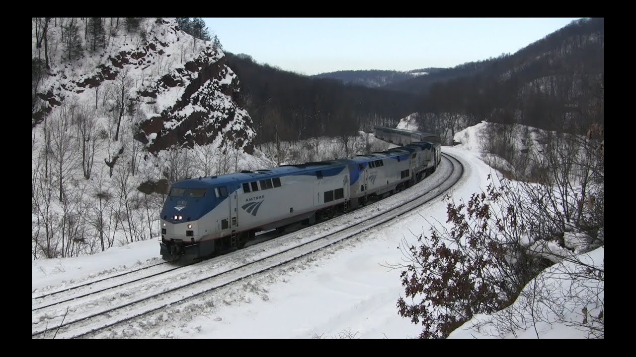 Amtrak Capitol Limited Montage - Plenty of K5LA!